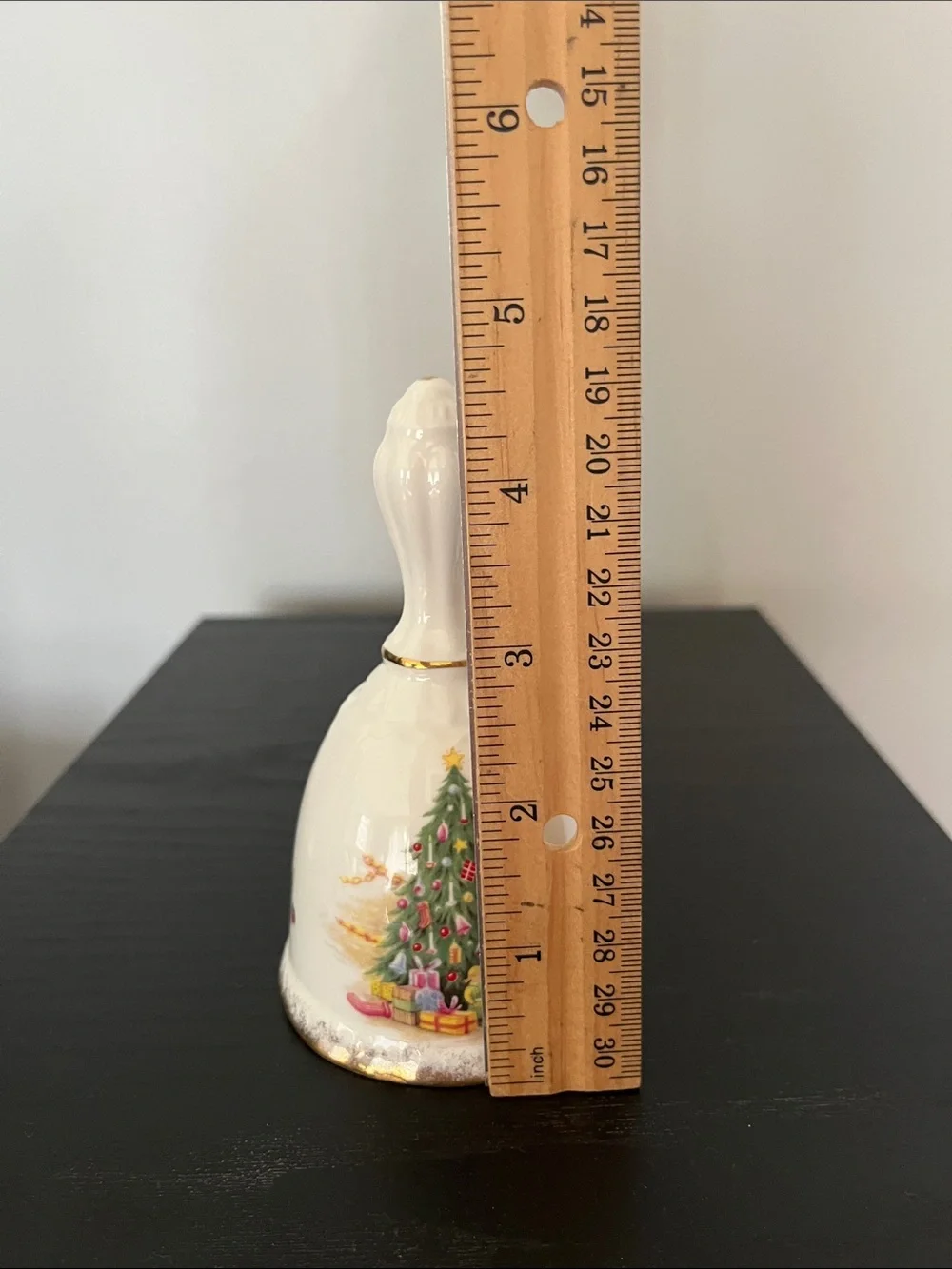 Royal Albert Holiday Dinner Bell with Christmas Tree